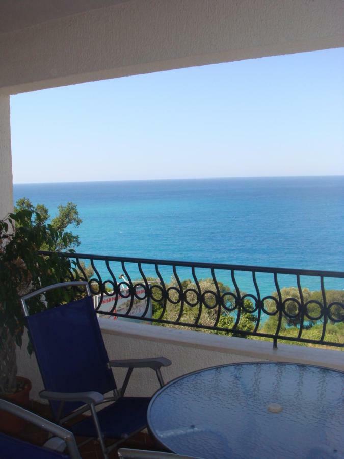 Apartment Blue Sveti Stefan Bagian luar foto